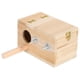 thumbnail image 2 of Caja de cría de pájaros, caja nido de madera, casa, jaula incubadora cálida, suministros para mascotas, 2 of 5