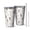 White Highland Cow, variant on 16oz Tumblers Highland Cow Bucket Flower Shoe Pattern Stainless Steel Vacuum Insulated Double Wall Travel Tumbler Cups Mug with Lid and Straw,Cleaning Brush for Coffee,Tea