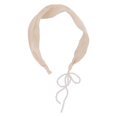 thumbnail image 2 of Pendiente de borla simple Pendiente Hairbanda Sólido Headwear Accesorios dulces Imitación Pearl Styling Pelo Bisel para Niños Bodas Fiesta Feme Beige Baoblaze Aro de pelo, 2 of 8