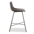 thumbnail image 3 of Poly & Bark Paxton 24” Counter Stool in Brown (Set of 2), 3 of 9