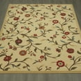 thumbnail image 2 of Ottomanson Ottohome Collection Non-Slip Rubberback Floral Leaves Design Indoor Rug, 2 of 7