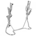 thumbnail image 2 of Double Leg Kickstand Cyclinging Rack Stainless Steel Electric Vehicle Footport Rear Wheel Station Stand Cyclinging Double Legs Rack, 2 of 8