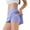 Light Purple, variant on RUTAYY Women Comfortable Breathable Fitness Yoga Skirt Sports High Waist Tennis Skirt Solid Color Flowy Swing Pleated Beach Skirts