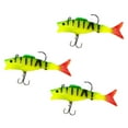 thumbnail image 1 of 3 Pcs Nage Coulante Queue Lancer Souple Simple & 041, 1 of 8