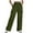 Army Green, variant on RQYYD Women High Waisted Drawstring Wide Leg Cargo Pants Trendy Casual Baggy Joggers Pants with Pockets