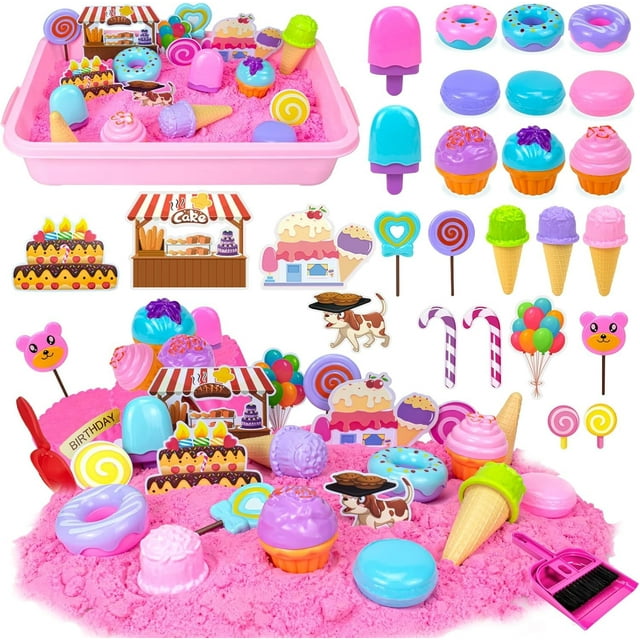 Set de helados Magic Sand Kit Hymaz de 1 kg