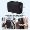 thumbnail image 2 of BILISPARK Electronics Travel Organizer Case - Double Layer Tech Pouch, Lightweight Shockproof Pouch with Removable Dividers | Fits 11" Tablet Computer,Black, 2 of 7