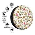thumbnail image 4 of Naloa Fall Fruits And Vegetables PVC Leather Spare Tire Wheel Cover for Car Truck SUV Camper Trailer Universal Fit many size17 inch, 4 of 6