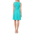thumbnail image 2 of White Mark Women's Bright Fit and Flare Mini Dress, 2 of 4