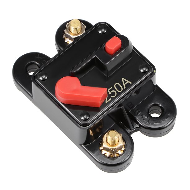 Fuse Holder 250A 12V48V Inline Block Circuit Breaker Replacement for