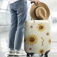 thumbnail image 2 of Yellow Small Flower Sunflower Pattern Luggage Cover Fashion Suitcase Cover Baggage Covers Fit 25-28 Inch Luggage (Go Travel), 2 of 5