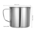 thumbnail image 2 of unbranded Vaso Medidor Metálico Resistente Y Anticorrosivo Para Y Cocina Color Plata, 2 of 6