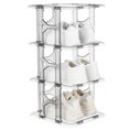thumbnail image 1 of Shoes Rack Shoes Holder Multi Layer Sneaker Rack Space Saving Shoes Organizer Clear Vertical Shoe Rack, 1 of 8
