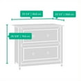 thumbnail image 4 of Bowery Hill 2 Drawer File Cabinet in Black, 4 of 4
