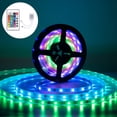 thumbnail image 5 of Control Remoto de 24 Teclas + Controlador LED DC12V Caja de Control RGB Controlador de Tira de Luz IR para Tira de Luz RGB 5050 2835, 5 of 5