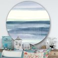 thumbnail image 2 of Designart 'Mint Indigo Dawn I' Art Mural Rond en Métal Style Ferme - Disque de 36, 2 of 5