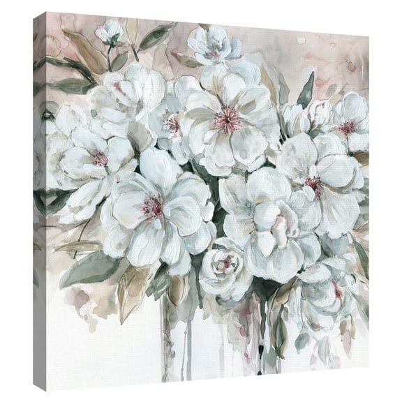 Blushing Bouquet by Carol Robinson Canvas Art Print