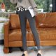 thumbnail image 5 of Pantalones de Cachemira de lana de terciopelo grueso ajustados de invierno cálido para mujer Pantalones Leggings Pompotops ulkah943040, 5 of 6