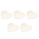 thumbnail image 5 of Recortes de corazón de madera, 5 piezas de corazón de madera de Navidad, rebanada de corazón de madera, corazón de madera diseñado a medida para la perfección, 5 of 12