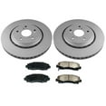 thumbnail image 6 of Front Disc Brake Rotors and Ceramic Brake Pads for Acura TLX 15-19 3PC Kit, 6 of 7