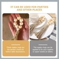 thumbnail image 3 of Shisuyan Household Serviette Ring Assorted Color 2Pcs 5.89x0.59x0.59in, 3 of 8