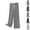 Style2-White pants for women, variant on Maqroz Wide Leg Pants Women Plus Size Casual High Waisted Drawstring Loose Fitted Comfy Palazzo Pants Soft Striped Sleep Pajama Bottoms Lounge Pants with Pockets Silver L