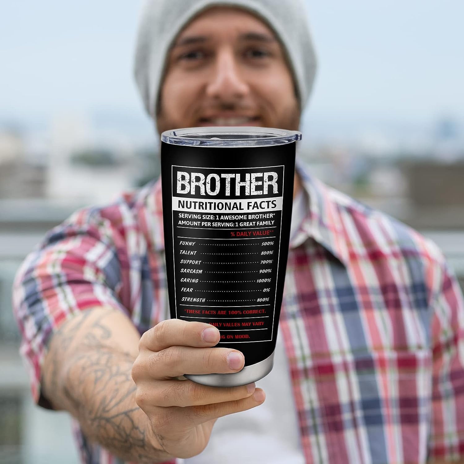 Gifts for Brothers - 20oz Best Brother Ever Tumbler Gifts for Men -  Birthday Gift for Brother from B…See more Gifts for Brothers - 20oz Best  Brother