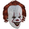 thumbnail image 1 of Scary Clown Mask Creepy IT Mask is perfect for cosplay Halloween, movie premieres, and more. Halloween Mask, 1 of 4