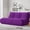 Purple, variant on Oversized Bean Bag Chair 2-Seater Bean Bag Sofa Teddy Fabric Caterpillar Sofa, Fireside Beanbags Comfy Chair for Living Room, Bedroom, Game Room, Purple