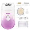 thumbnail image 1 of Épilateur Portable Rechargeable pour Femmes, Appareil d'Épilation Électrique Humide et Sec, Rasoir Sans Fil pour le Corps, 1 of 12