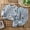Blue, variant on Cethrio Boys Girls Pajama Sets, 2 Piece Comfy Thickened Fall Winter Sleepwear Purple Size 18-24 Months