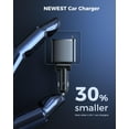 thumbnail image 4 of 4-in-1 Cigarette Lighter USB C Car Charger – [30% Small] 69W USB Adapter Car Quick Charger with Retractable Cable, 24/12V Car Charger Car Accessories, 4 of 7