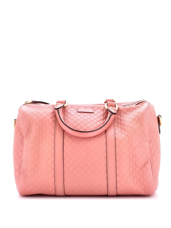 Pre-Owned Joy Boston Bag Microguccissima Leather Medium By Rebag