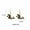 Fish, variant on Cute Halloween Bat Cat Gold Plated Ear Hook Earrings Dangle Women Jewelry Gift-Bat