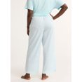 thumbnail image 2 of Joyspun Women's and Women’s Plus Cotton Poplin Sleep Pants, Sizes XS to 3X, 2 of 5