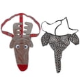 thumbnail image 1 of 2 tangas para hombre, tanga de animales, tanga de leopardo, ropa interior para hombre, 1 of 2