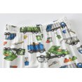 thumbnail image 6 of FEDPOP Toddler Boys Car Pajamas Bamboo Viscose Kids Long Sleeve Snug fit Pjs 2pcs Set 7T, 6 of 7