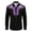 Purple, variant on Boys Tshirts Kids Western Cowboy Print Long Sleeve Button Down Casual Shirt Baby Tees Dark Blue 4-5 Years