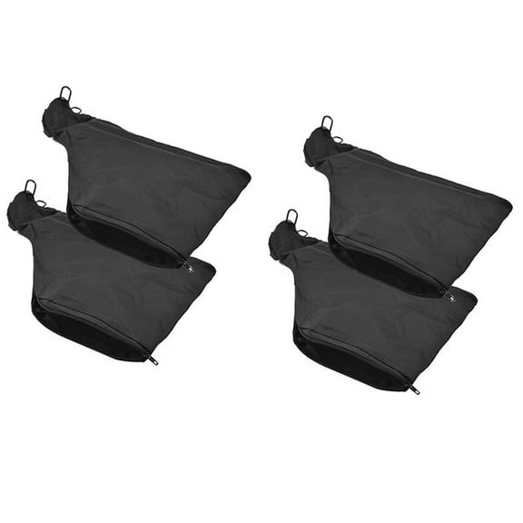 Saw Dust Bag, Black Dust Collector Bag with Zipper & Wire Stand, for 255 Model Miter Saw 4Pcs