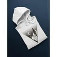 thumbnail image 3 of Halftone Landscape Design  Hoodie Men -Image by Shutterstock, Male 5X-Large, 3 of 4