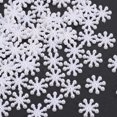 thumbnail image 4 of 600 Pcs Copos de Nieve Brillantes de Navidad en Miniatura de ABS como Perlas Blancas Guirnalda de Invierno Suministros para Fiestas de San Valentín, 4 of 5