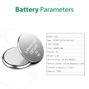 LiCB 20 Pack CR1620 Button Cell Battery 3V Lithium Battery CR 1620 Battery