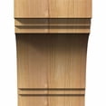 thumbnail image 2 of 5 1/2"W x 8"D x 8"H Pescadero Smooth Corbel, Western Red Cedar, 2 of 9