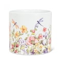 thumbnail image 1 of Dragonflies And Flowers Planter, 1 of 4