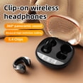thumbnail image 6 of K20 Earclip Bluetooth Earbuds Open, No In Ear, Transparent Charging Case Mini, Compact, Lightweight, Listening to Music and Watching TV Shows, 6 of 12
