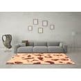 thumbnail image 3 of Ahgly Company Indoor Square Abstract Brown Modern Area Rugs, 8' Square, 3 of 4