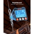 thumbnail image 4 of VEVOR Digital Crane Scale, 22000 lbs/10 T Max Capacity, Heavy Duty Industrial Hanging Scale with Cast Aluminum Case & LCD Display, 5 lbs Division & 3 Unit Switch, Remote Control for Garage Factory, 4 of 9