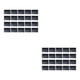 thumbnail image 4 of Advancent Paquete de 50 sobres de papel Kraft, materiales reciclables, sobres multiusos para tarjetas de regalo, negro carbón, 155*105mm (M) negro carbón 155*105mm (M) 2Conjunto, 4 of 6