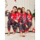 thumbnail image 2 of Pijamas a juego para familia de Navidad, conjunto de Navidad, novedad de 2024, traje con letras de astas de dibujos animados para niños y adultos, pelele para bebé, ropa familiar, pijamas, 2 of 4