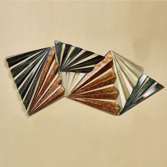 Convergence Abstract Wall Art Multi Metallic